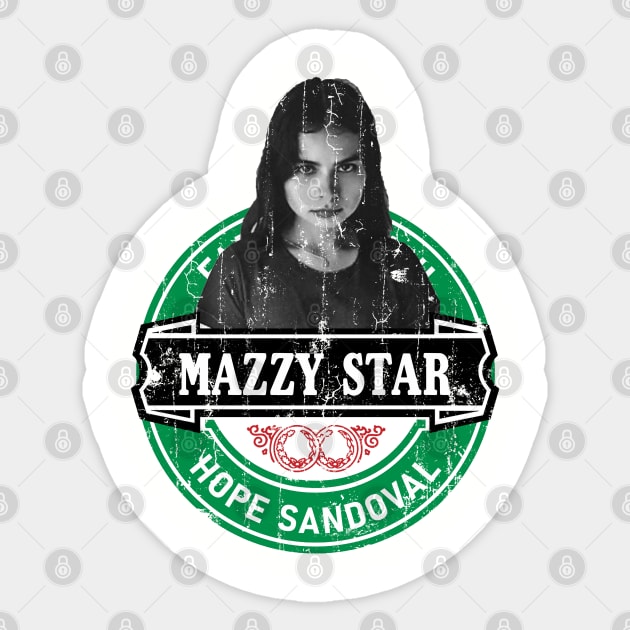 Retro Vintage Aesthetic HQ - Mazzy Star Sticker by modar siap